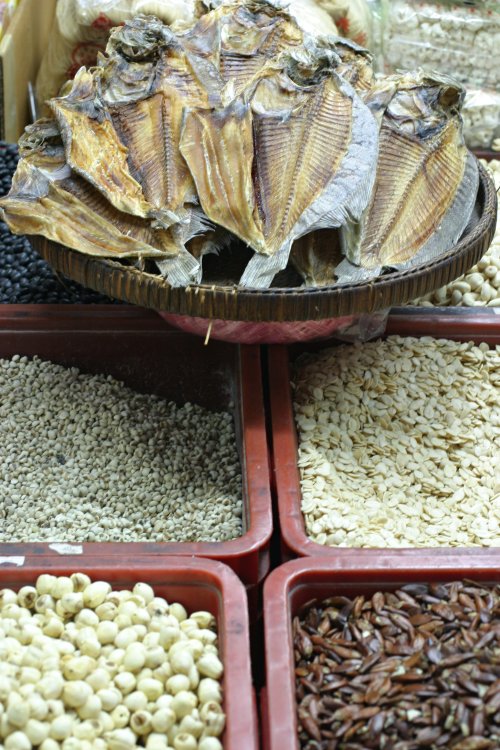 Dried Fish and Seeds