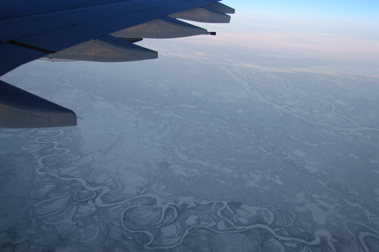 North Pole from the Plane