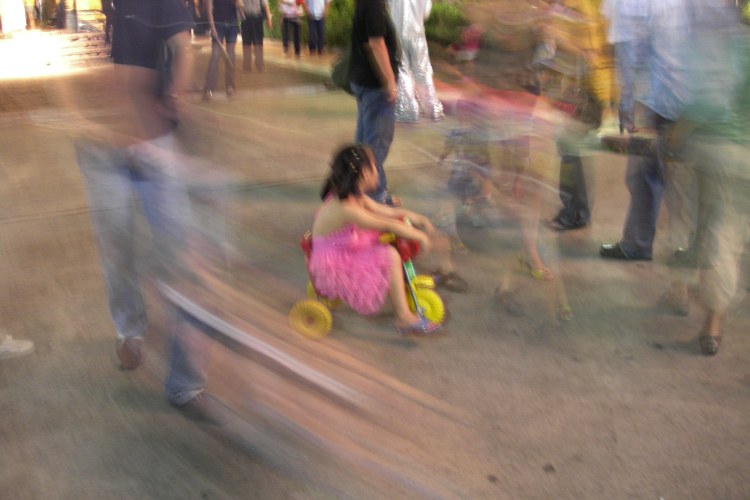 Pink Dress Tricycle