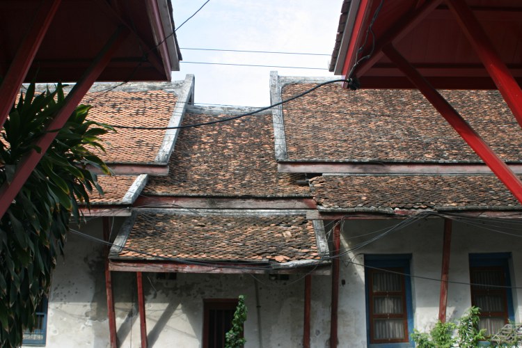 A Broken Roof at Wat Arun