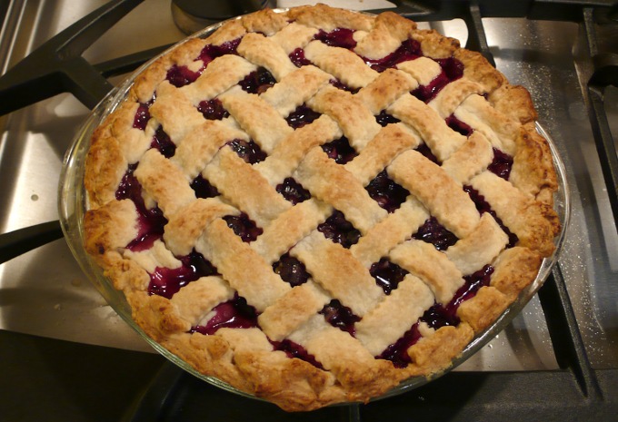 blueberry pie